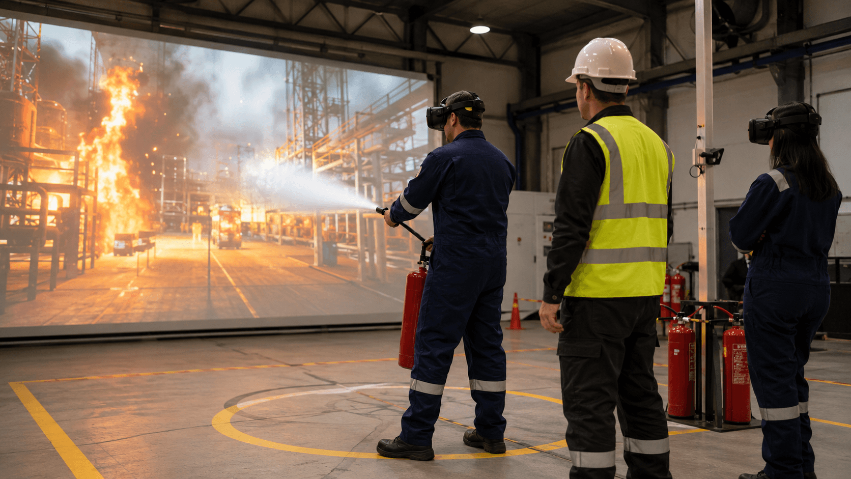 Entrena dentro de un incendio real — Capacitación VR PreveFire