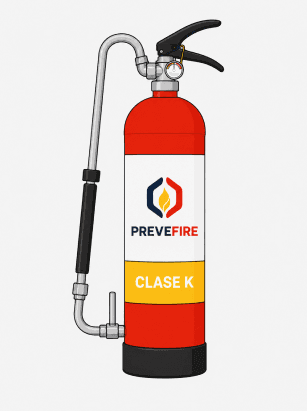 Extintor Clase K